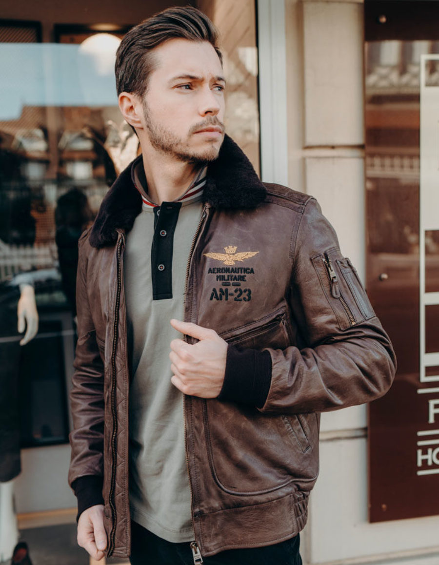 Blouson cuir photo
