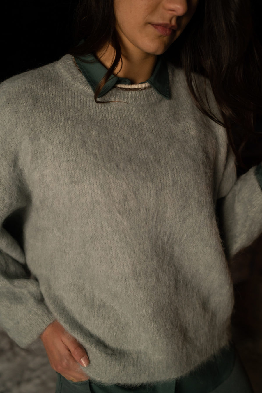 Pull chiné photo