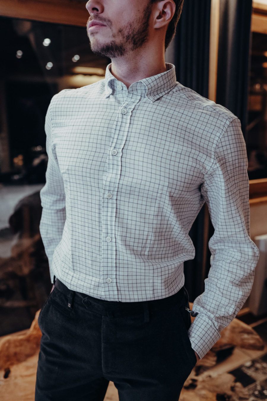 Chemise à carreaux photo