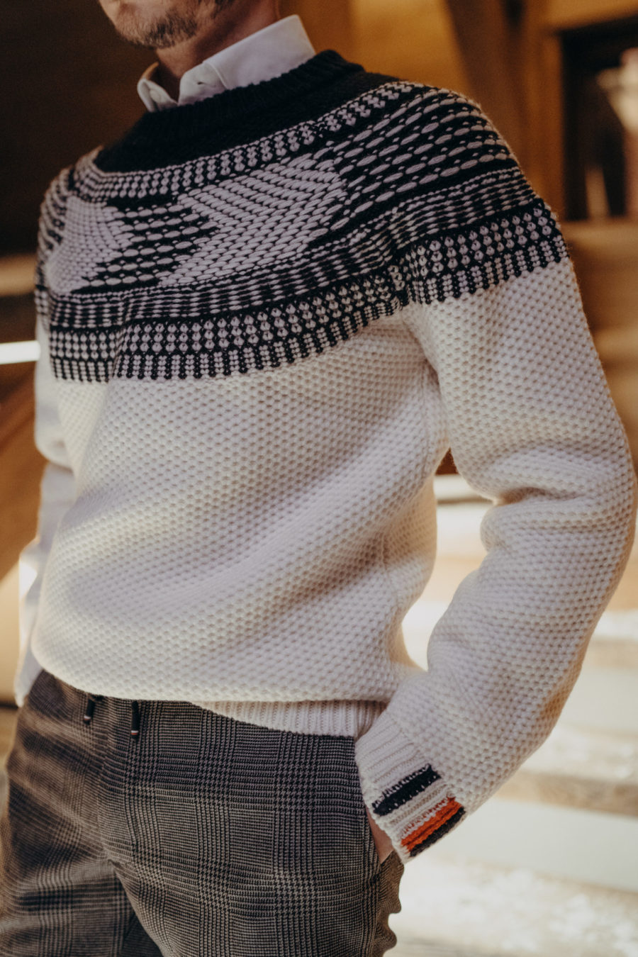 Pull en laine photo
