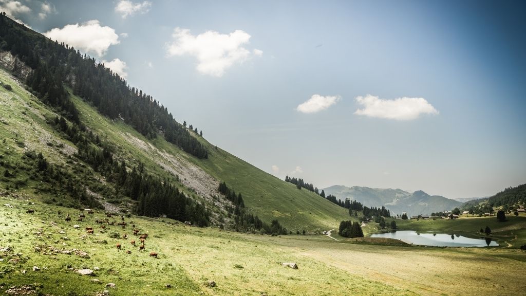 La Clusaz Lac des Confins