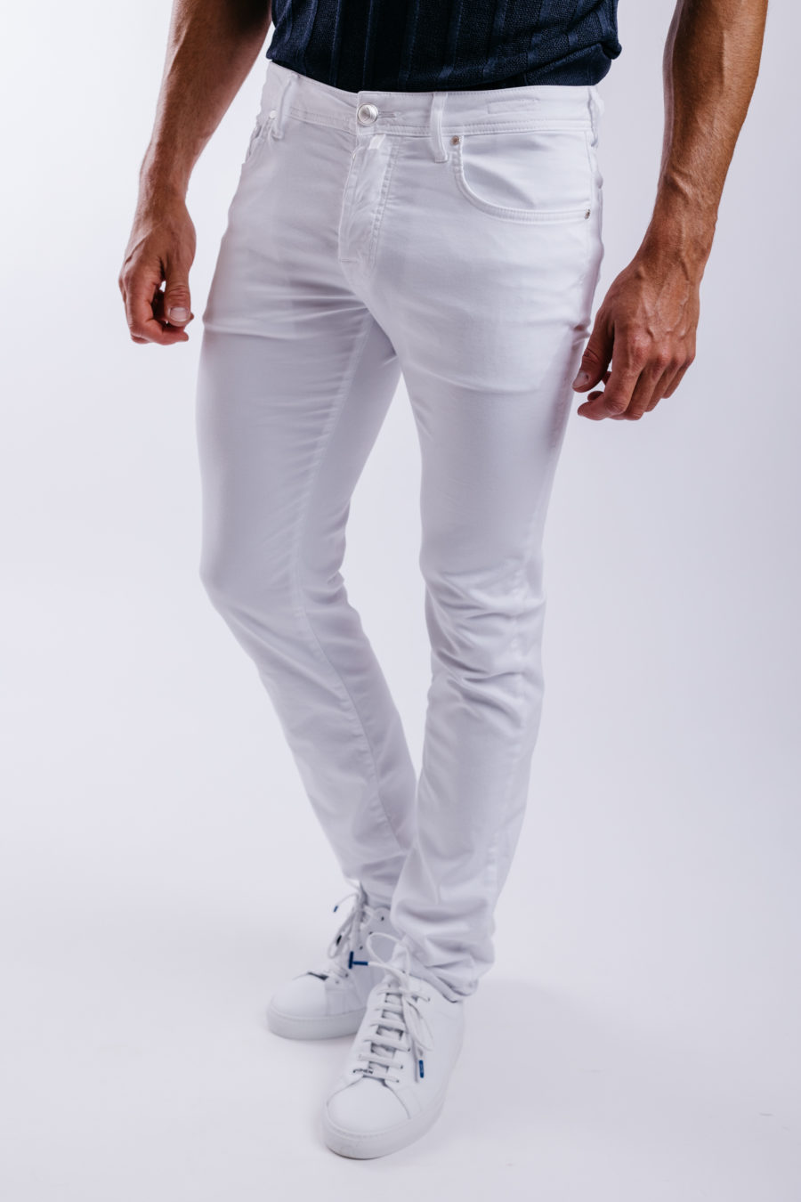 Jeans blanc photo
