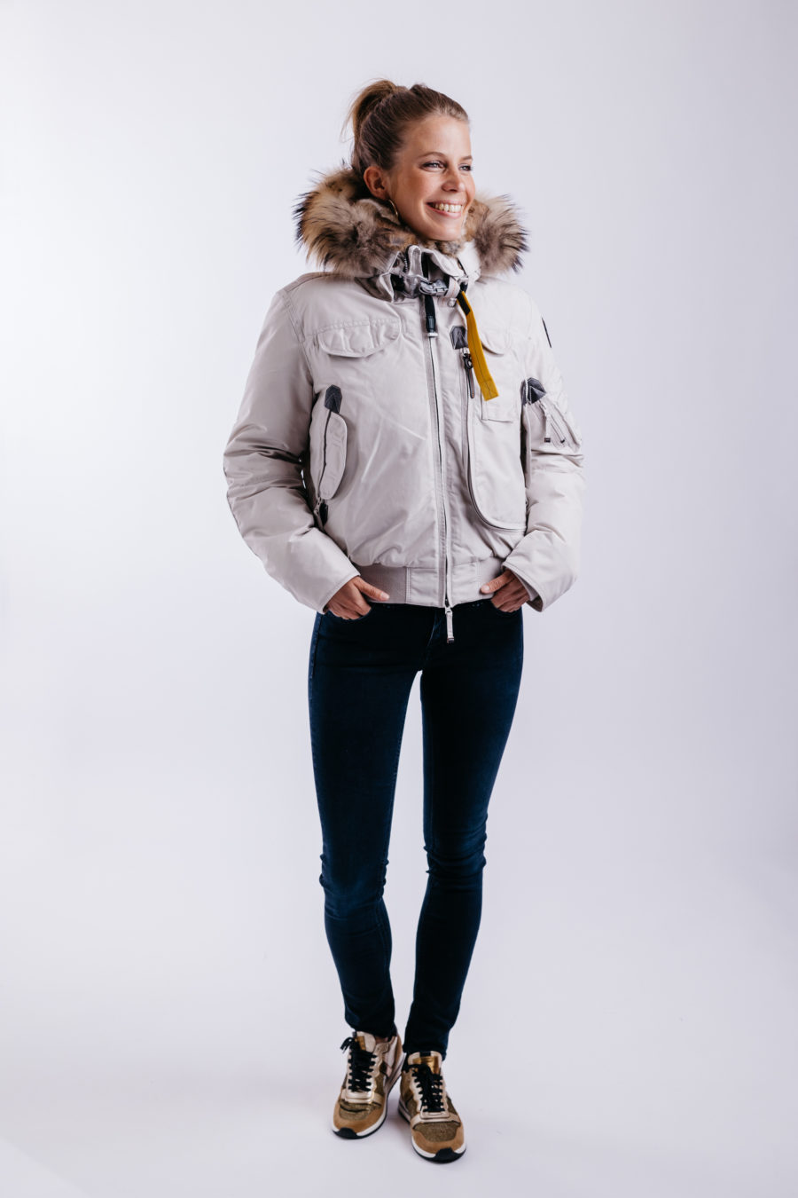 Blouson Gobi Woman – Silver Grey photo