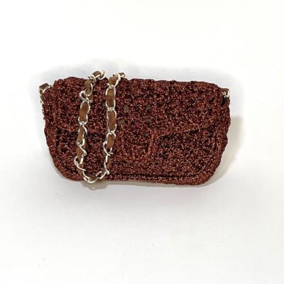 Petit sac Caterina Bertini Lurex rouille IMG 4780