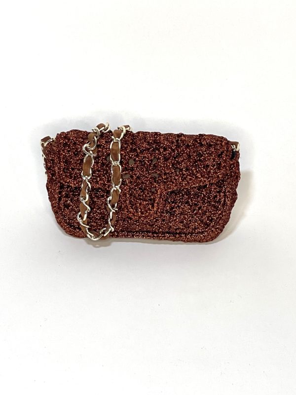 Petit sac Caterina Bertini Lurex rouille IMG 4780