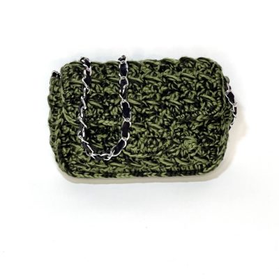Sac moyen Caterina Bertini Kaki IMG 4766
