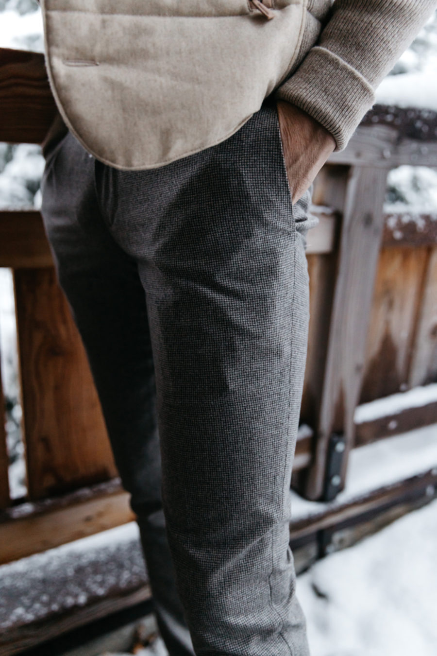 Pantalon jogger fit photo