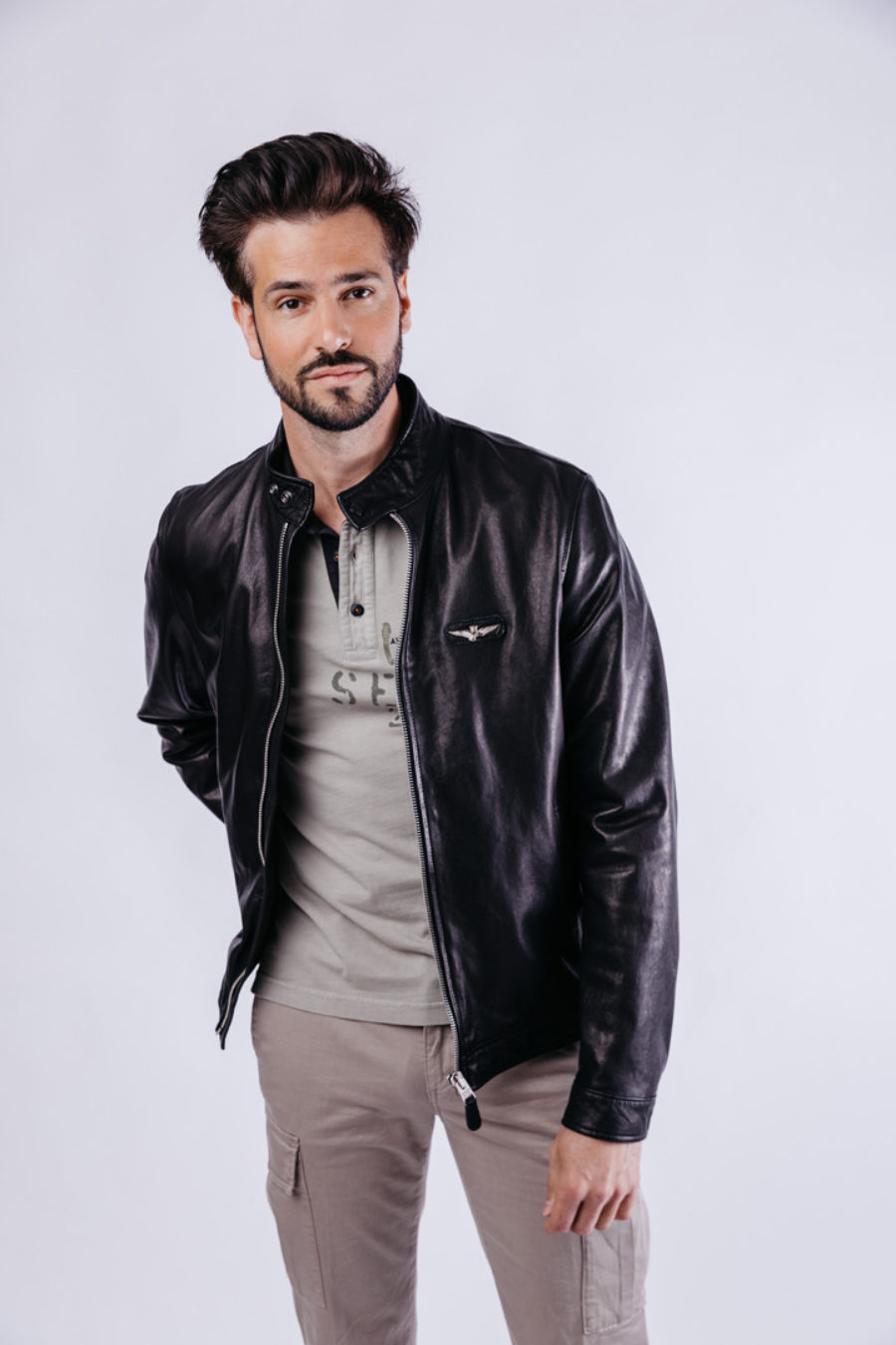 Blouson en cuir photo