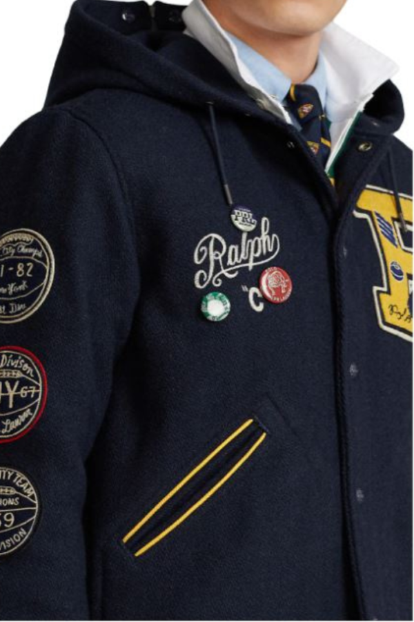 Ralph Lauren blouson varsity zoom