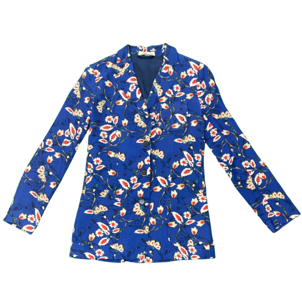 Blazer à motif floral