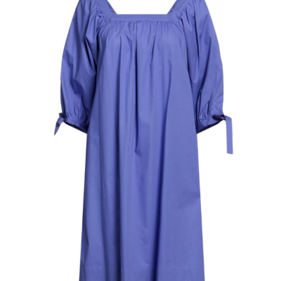 robe violette mi-longue