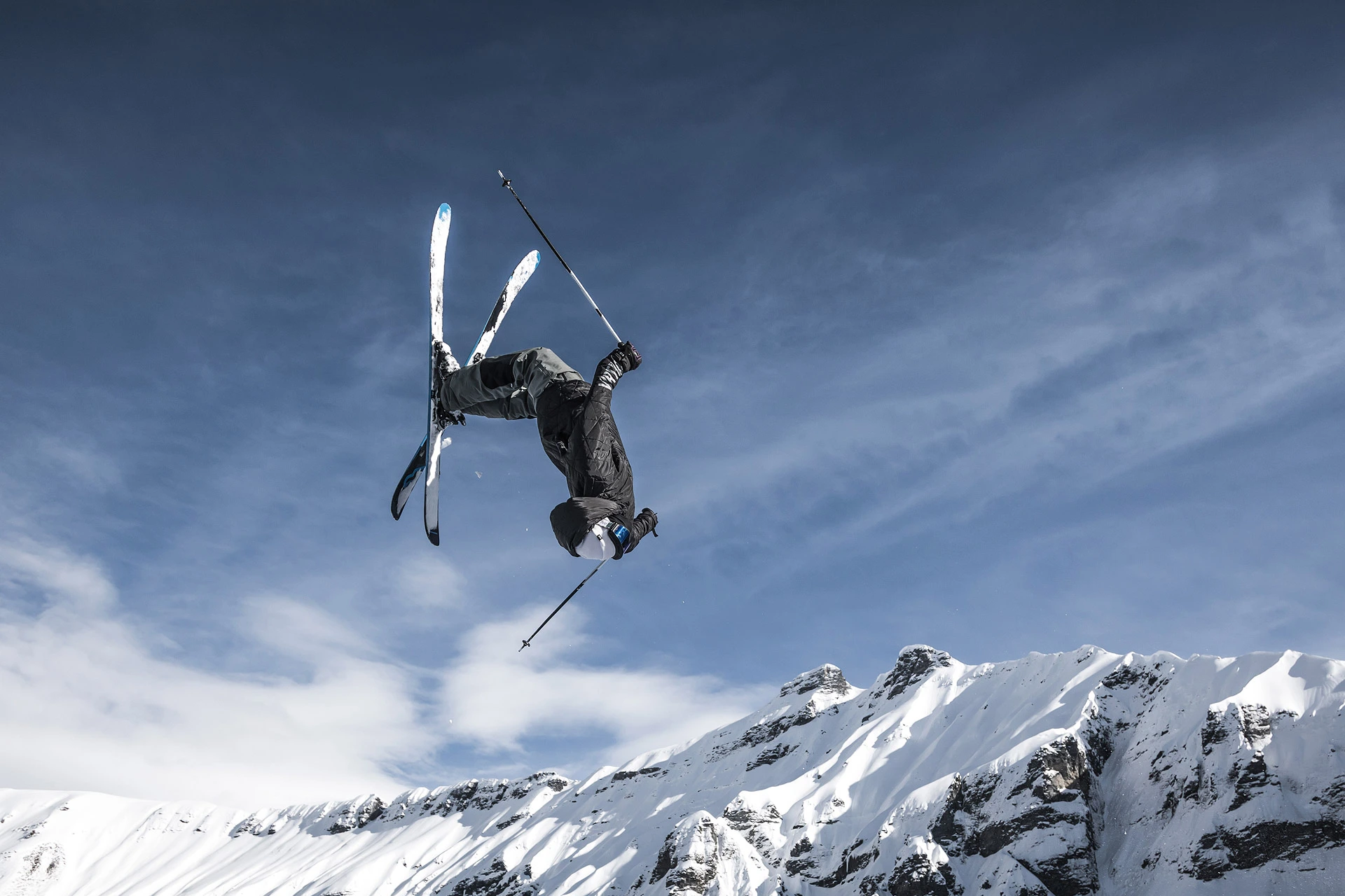 saut ski freestyle megeve